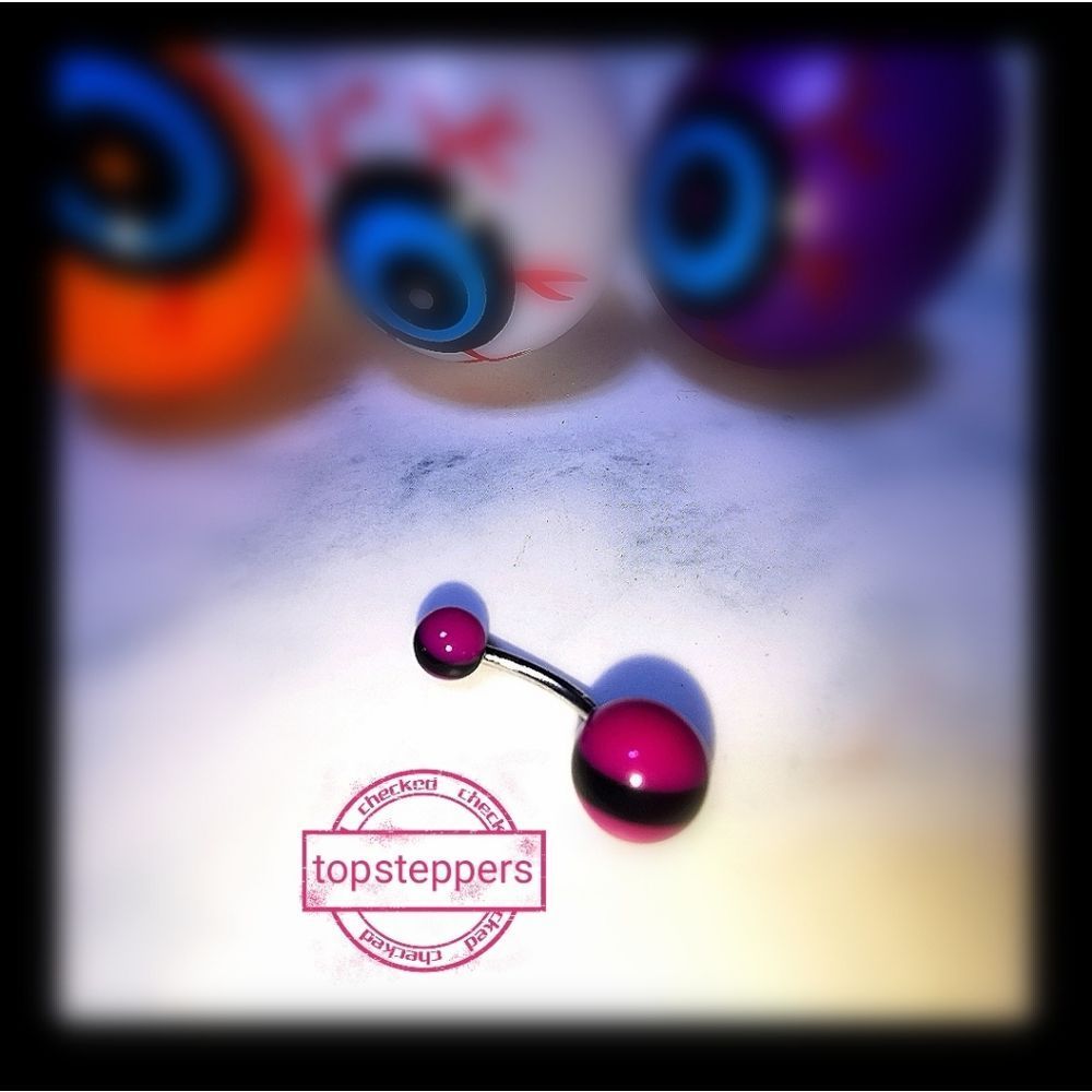 👁️The Goblin eye belly ring